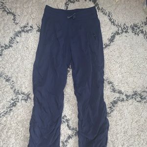 ivivva navy blue nylon pants